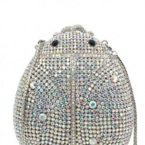 Lavish Ladybug Crystal Clutch Purse - Picture 2 of 2